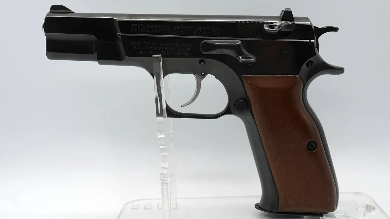 Tanfoglio - TZ-75 9mm Para Pistol w/ Manual