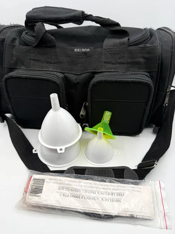 Bulldog Gear Bag with Funnels and Shotlock