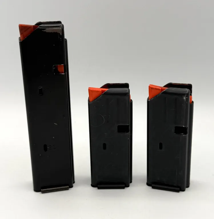 3 9mm AR Magazines, ASC & SIG Sauer