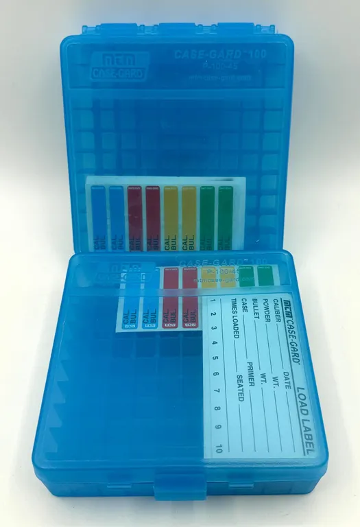 MTM Case-Gard 100 Box for 45 ACP Cases