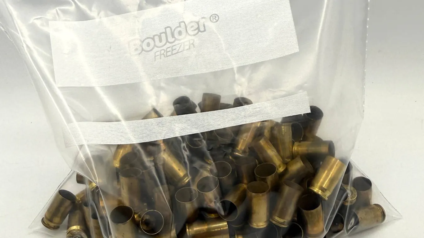 160x .380 Auto Brass Empty Casings