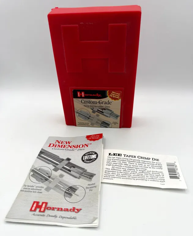 Hornady 9mm Luger Custom Reloading Dies Set
