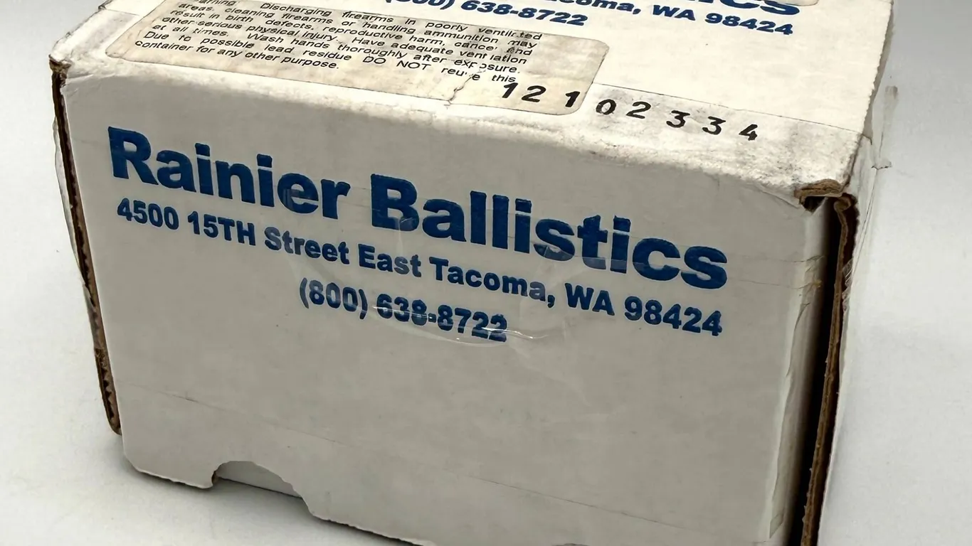 Rainier Ballistics 9mm 124RN Bullets 500ct