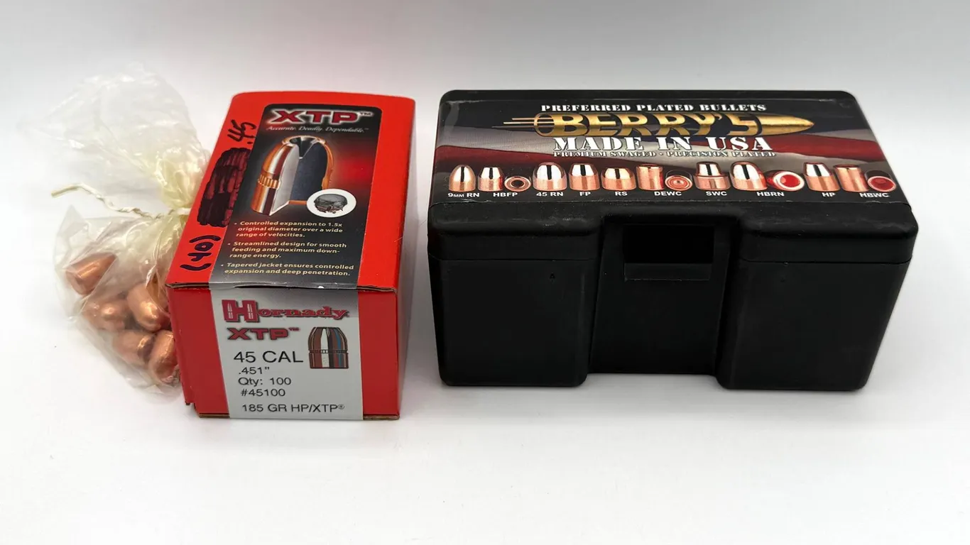.45 Cal Bullets, 101 Pieces