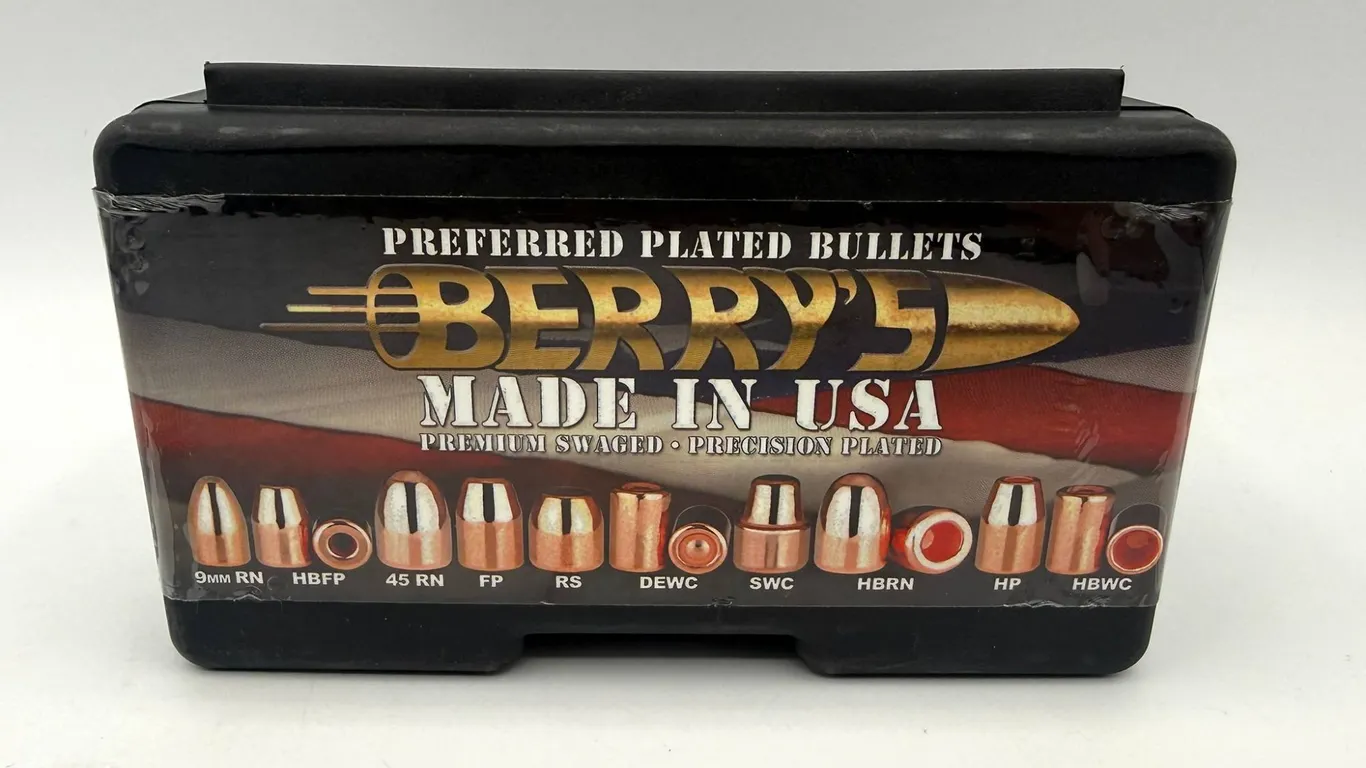 Berry's .45 ACP 200gr HP Bullets, 250ct New