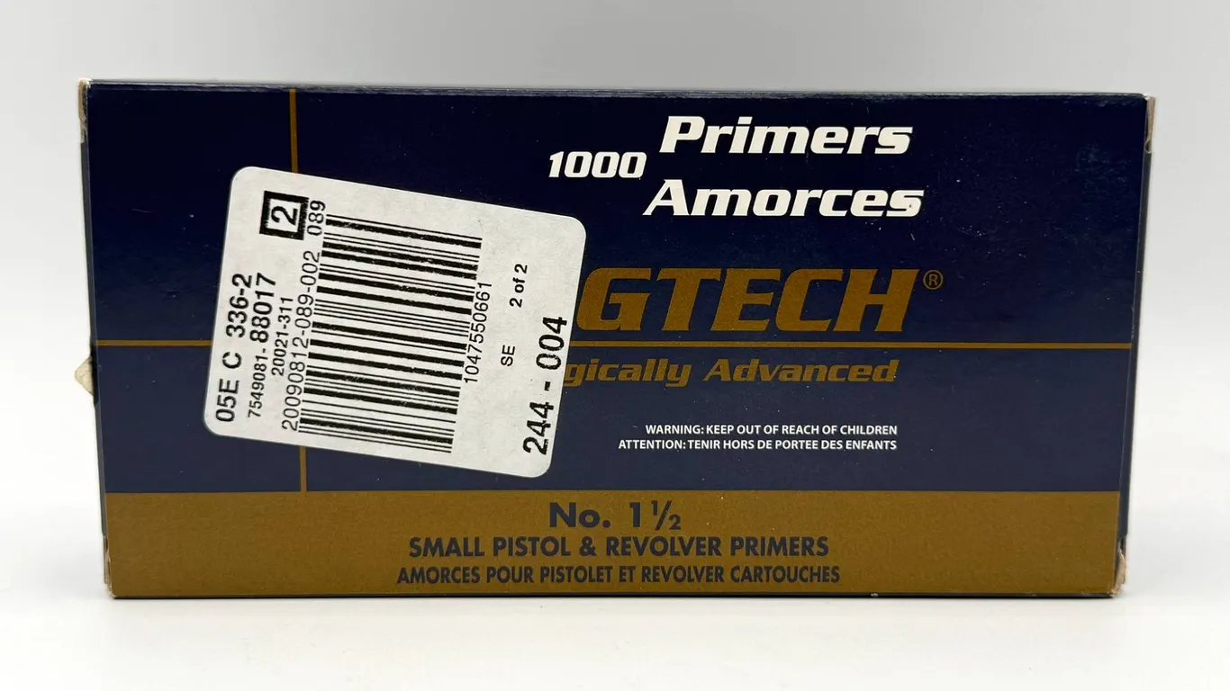 Magtech 1000 No. 1 1/2 Small Pistol Primers