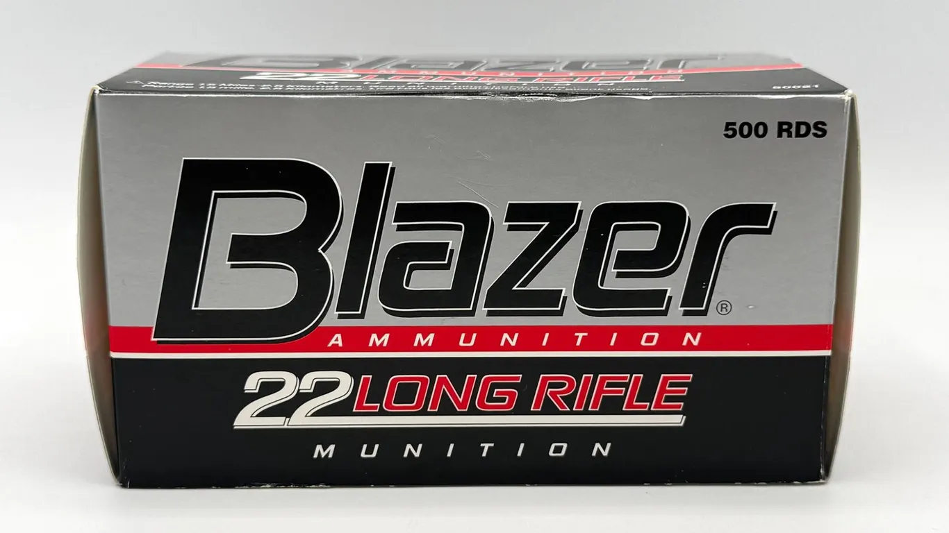 Blazer 22LR Ammunition, 500 Rounds