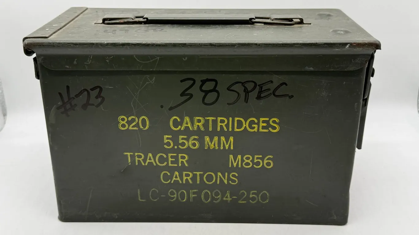 Empty Military Ammo Crate
