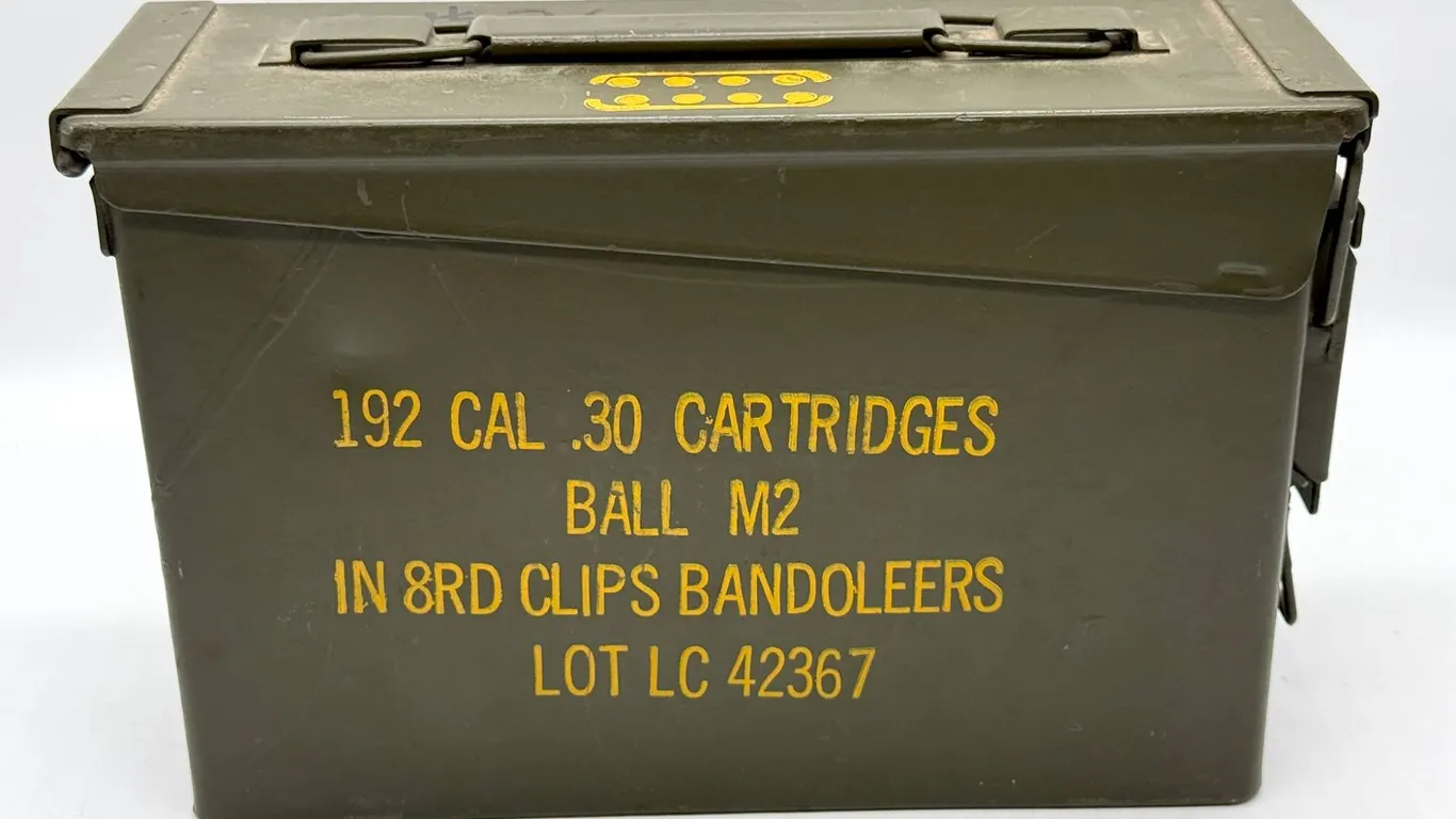 Empty Military .30 Cal Ammo Crate LC 42367