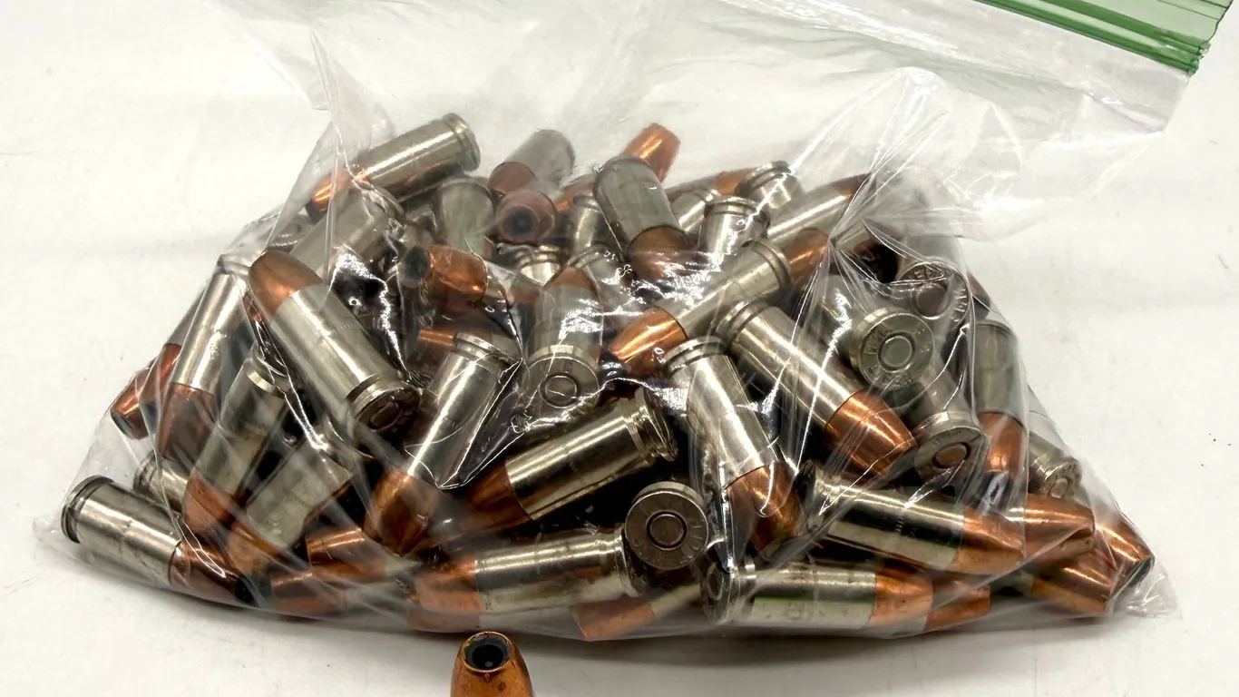 100 Rounds - 9mm Hydra Shok Ammo
