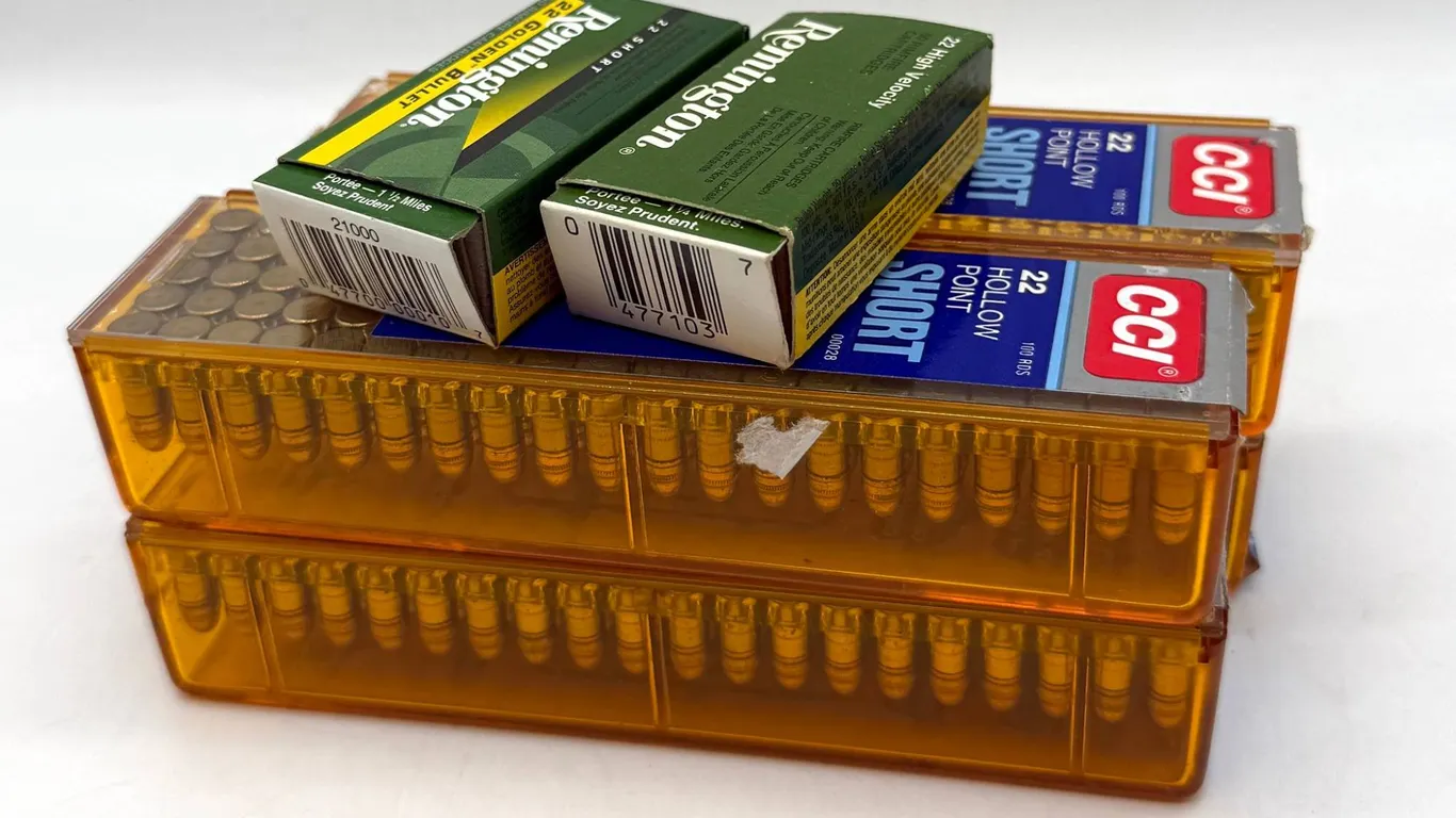 22 Short Ammo by CCI and Remington