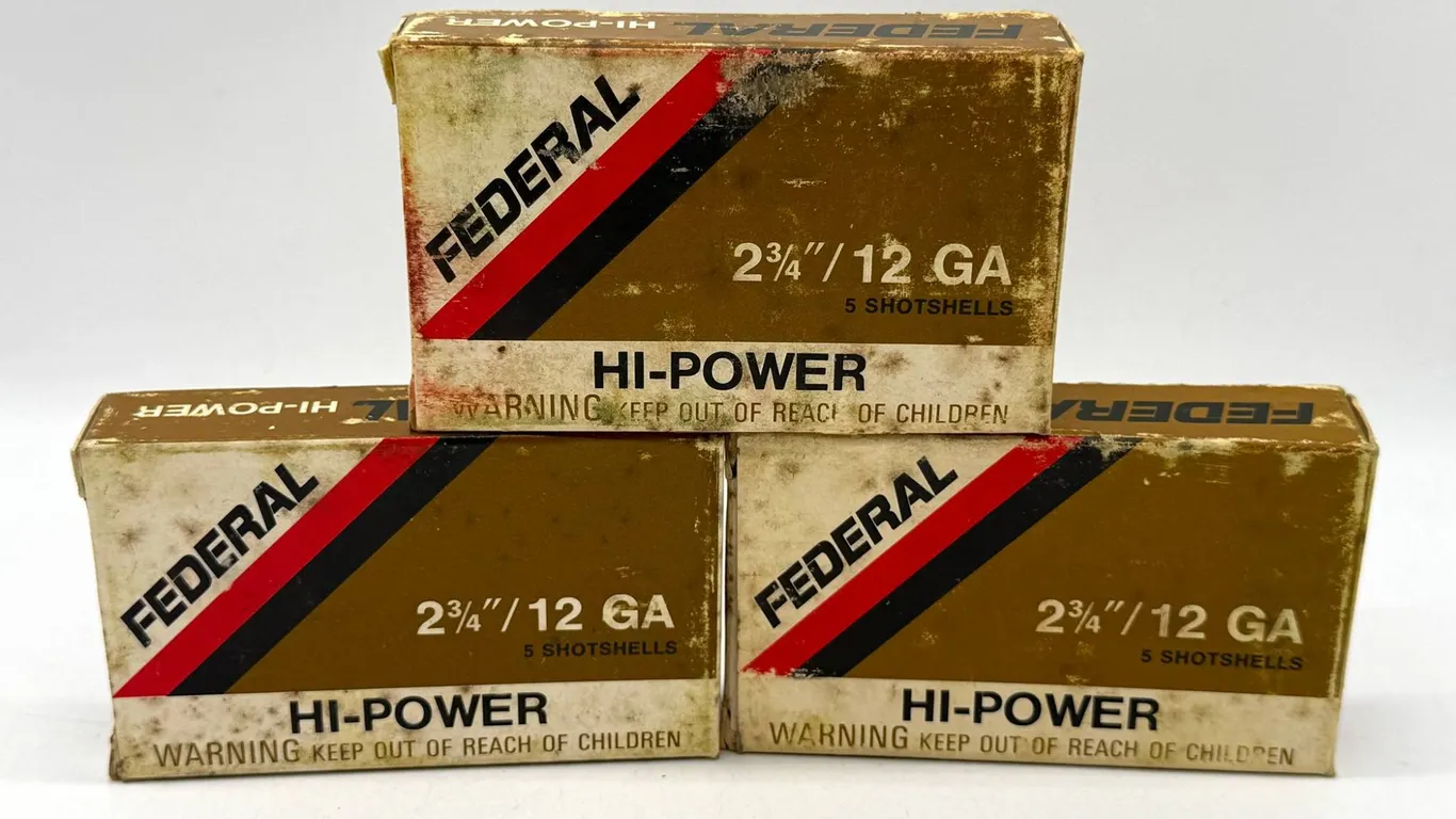Federal Hi-Power 12GA Slug Shotshells, 3 Boxes