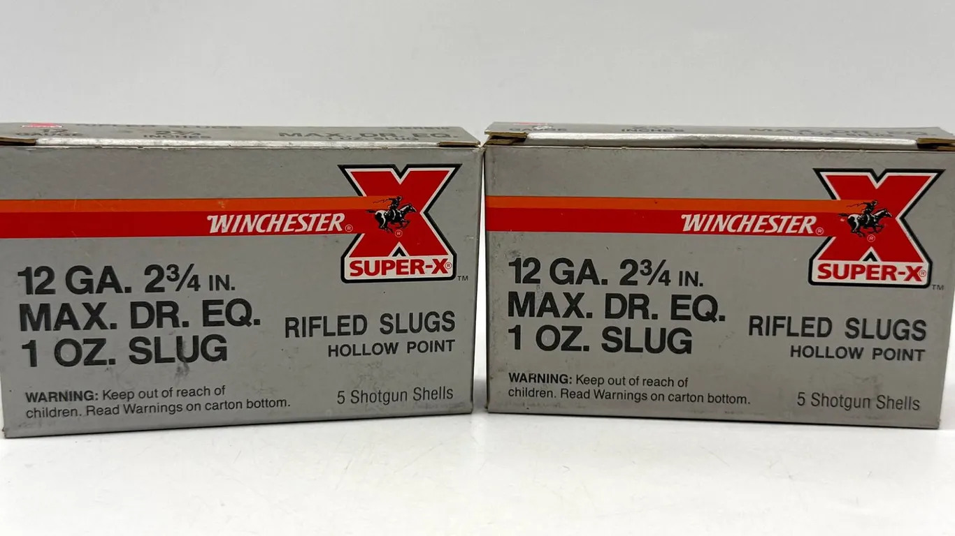 Winchester 12GA Super-X Rifled Slug Ammo