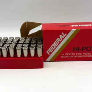 Federal .38 Special +P Hi-Power Ammo 50 Rounds