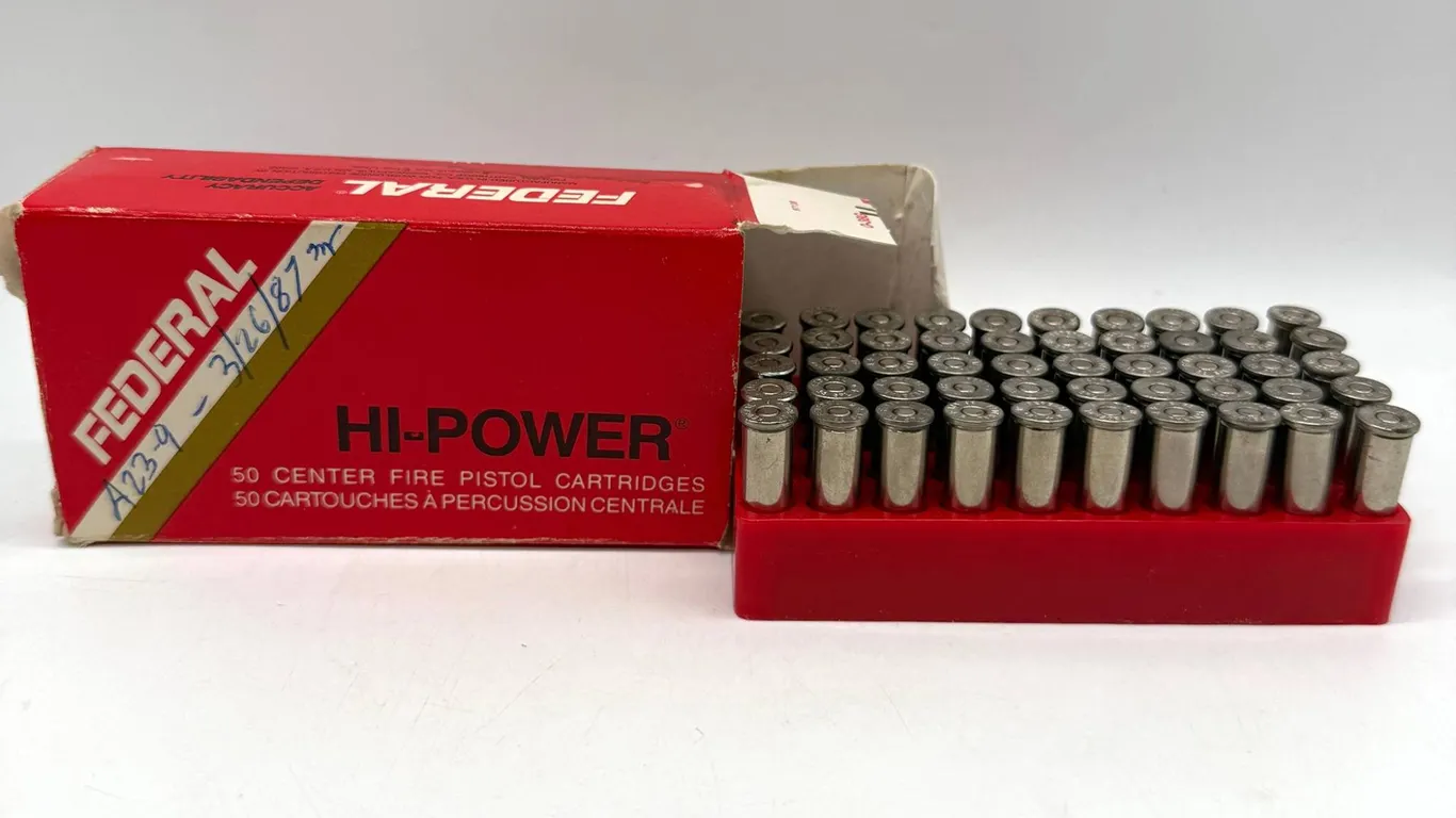 Federal Hi-Power .38 Special +P Ammo, 50 Rounds