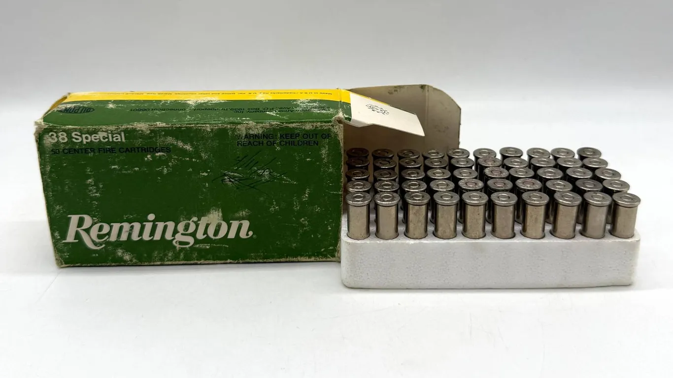 Remington .38 Special +P Ammo Box