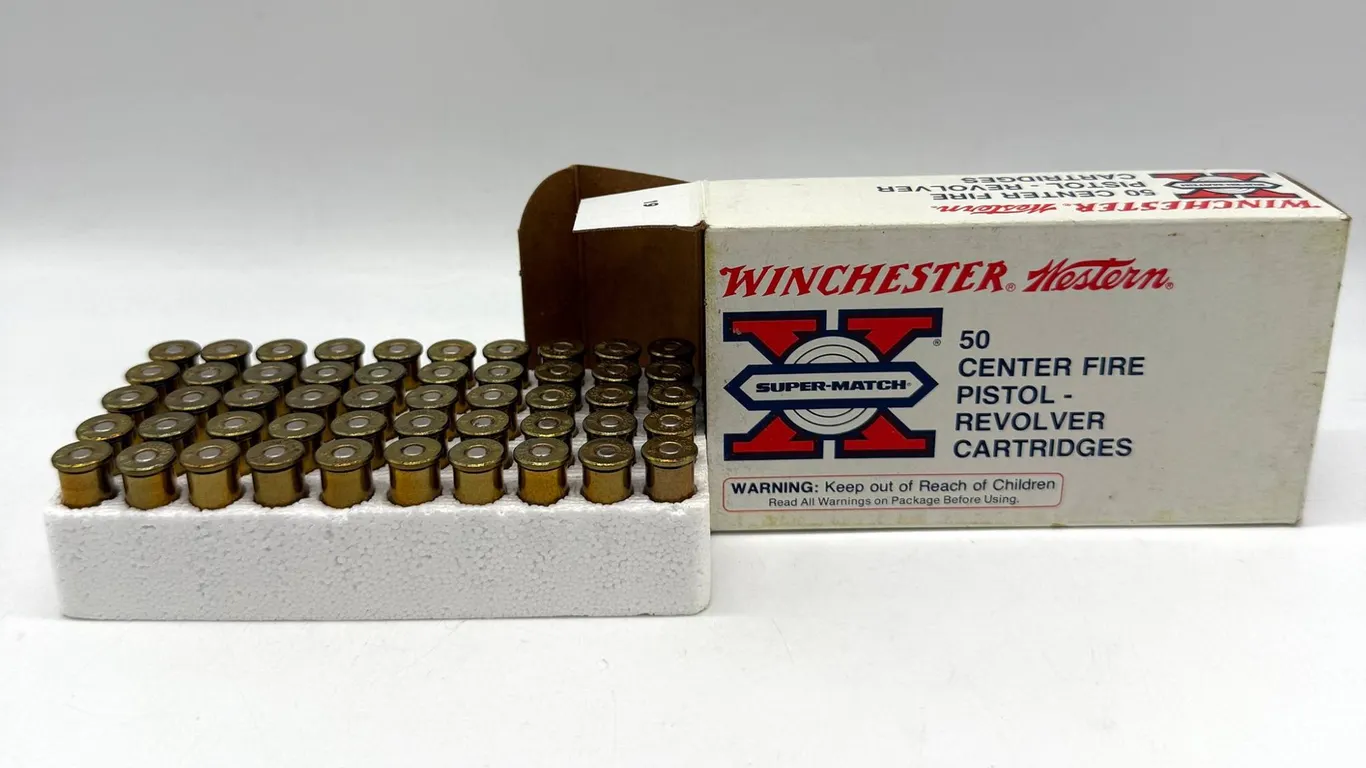 Winchester .38 Special Wadcutter Ammo, 50 Rounds
