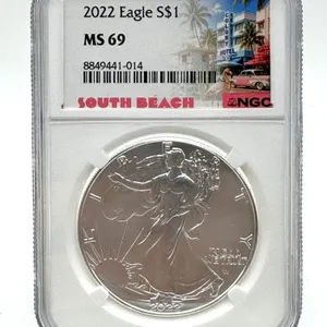 2022 Eagle Silver Dollar NGC MS69 South Beach