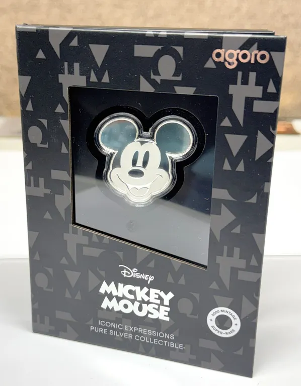 Agoro Disney Mickey Mouse Silver Coin 2026