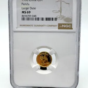 1996 China G5Y Gold Panda Coin NGC MS69