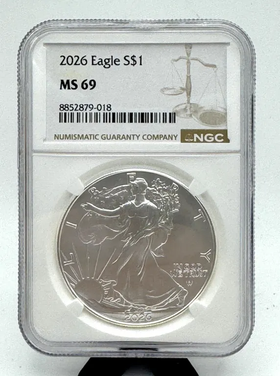 2026 American Silver Eagle MS69