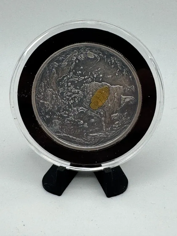 Apollo Cosmic Vault Silver and Gold Coin