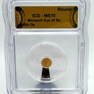 Monarch Eye of Ra 1/500 Oz Gold Round MS70