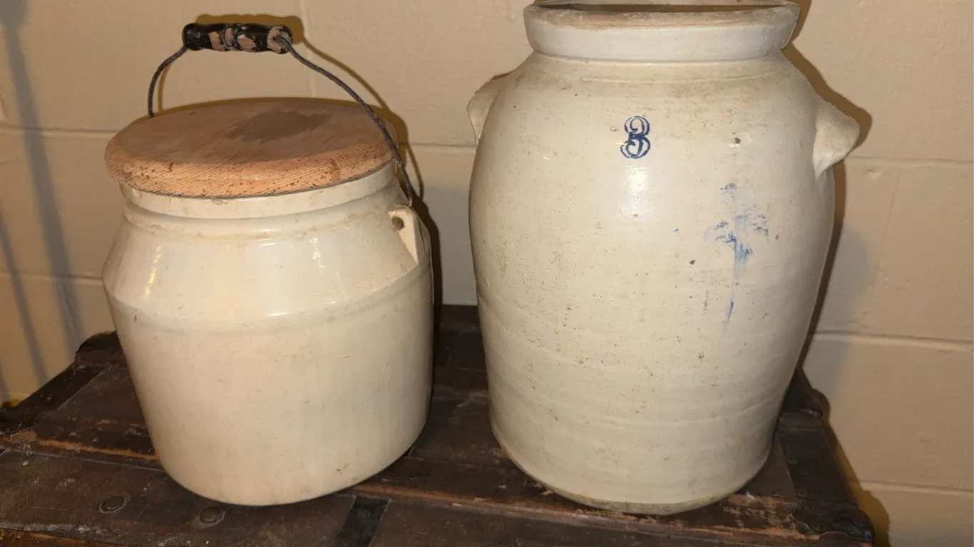Vintage Stoneware Crocks