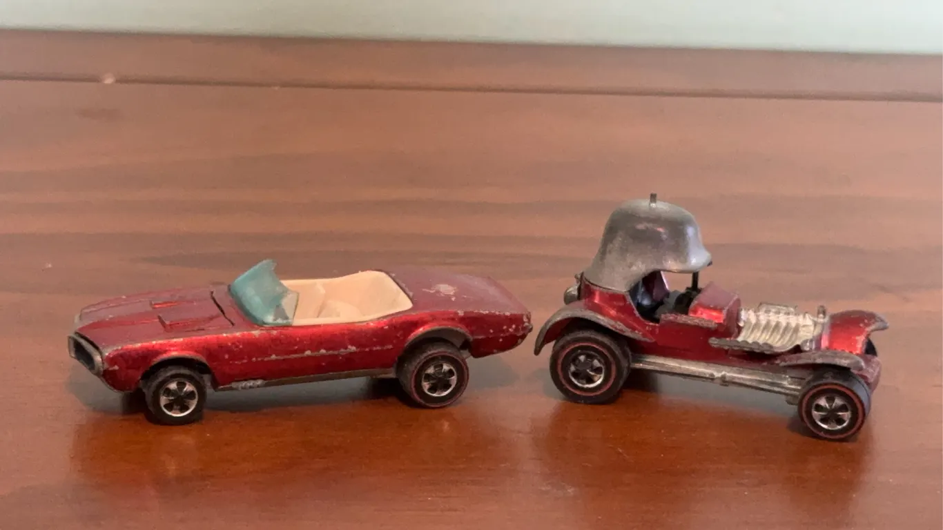 Vintage Hot Wheels Redline Die-Cast Cars