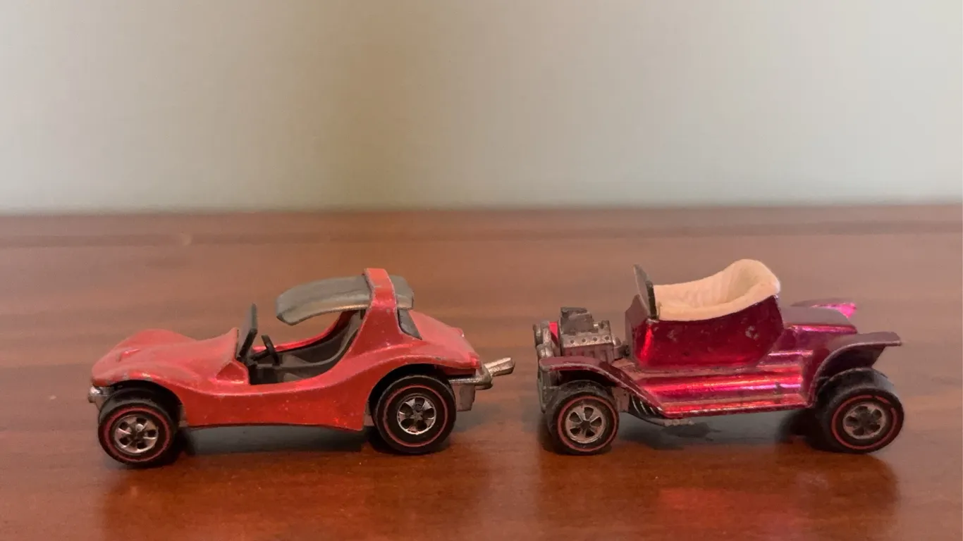 Vintage Hot Wheels Redline Die-Cast Cars