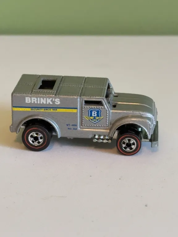 Vintage Hot Wheels Redline Brinks Armored Truck