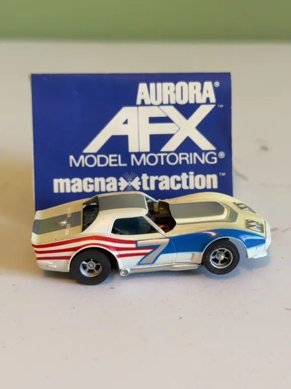 Vintage Aurora AFX Magna-Traction No. 7 Slot Car