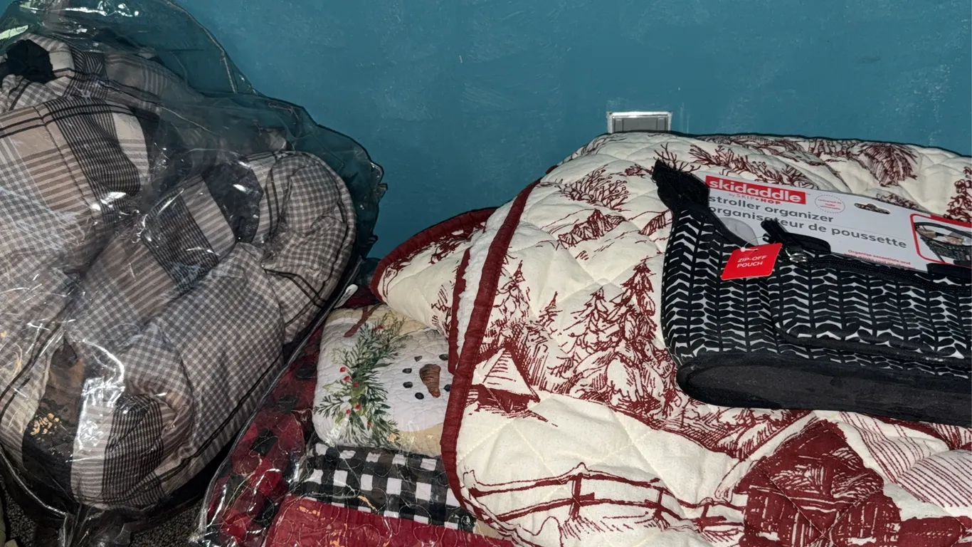 Seasonal Quilts, Placemats & Skidaddle Stroller Organizer