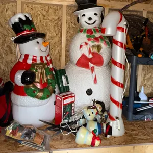 Christmas blow molds ￼