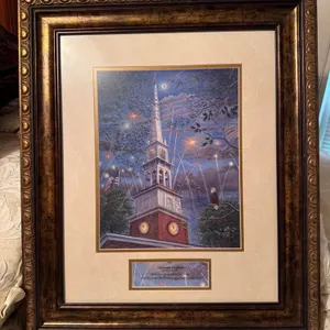 Jack E. Dawson “Celebrate Freedom” Framed Christian Patriotic Art Print