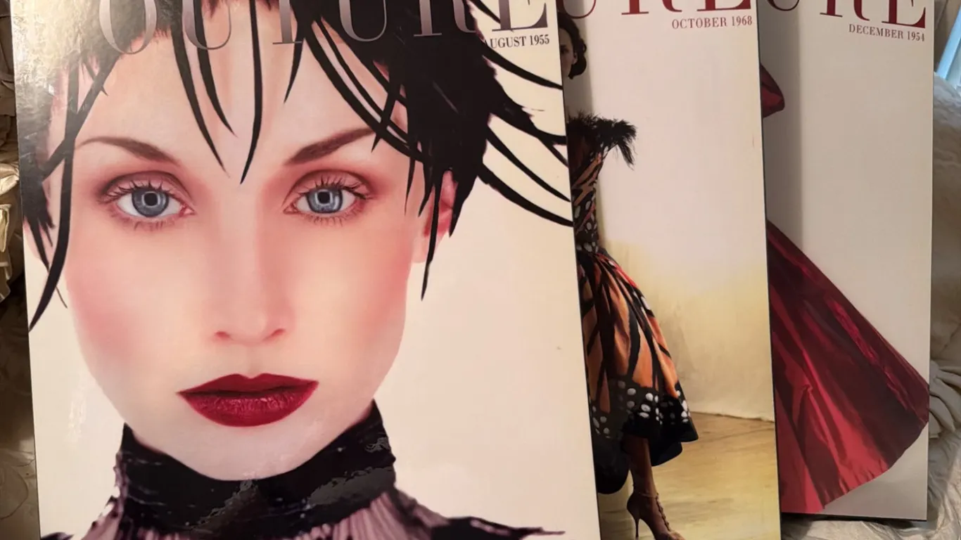 Z Gallerie “Couture” Fashion Magazine Cover Wall Art – Set of 4