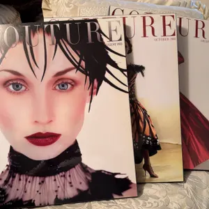 Z Gallerie “Couture” Fashion Magazine Cover Wall Art – Set of 4