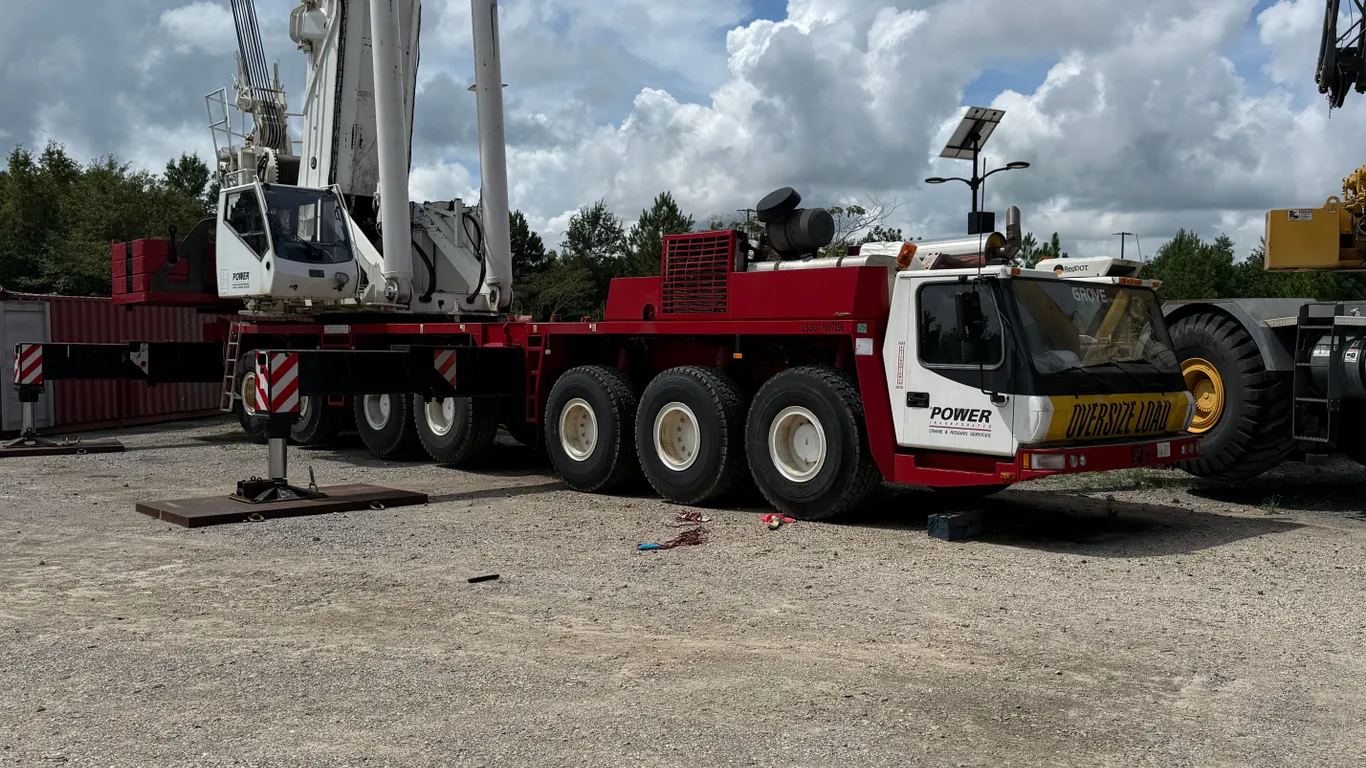 2009 GROVE GMK 7550 ALL TERRAIN CRANE SN: UPPER 74508079 LOWER W094507809WG12079