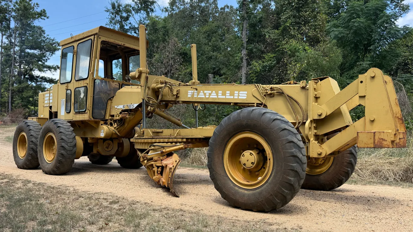 1984 FIAT-ALLIS FG85 MOTORGRADER SN: 14S00358