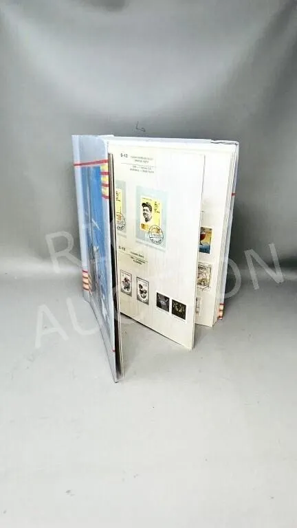 stamp album & world stamps
