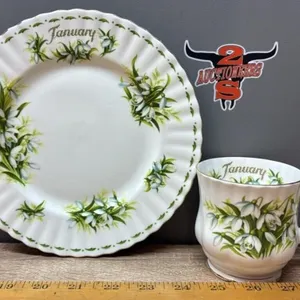 Royal Albert Flowers Of The Month Series January
