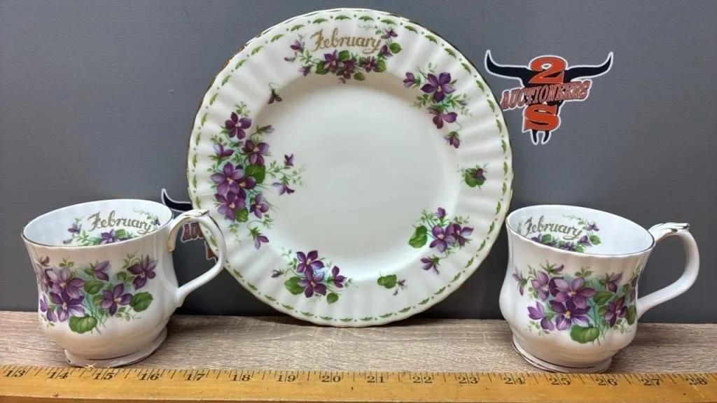 Royal Albert Flowers Of The Month Series February