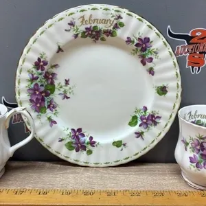 Royal Albert Flowers Of The Month Series February