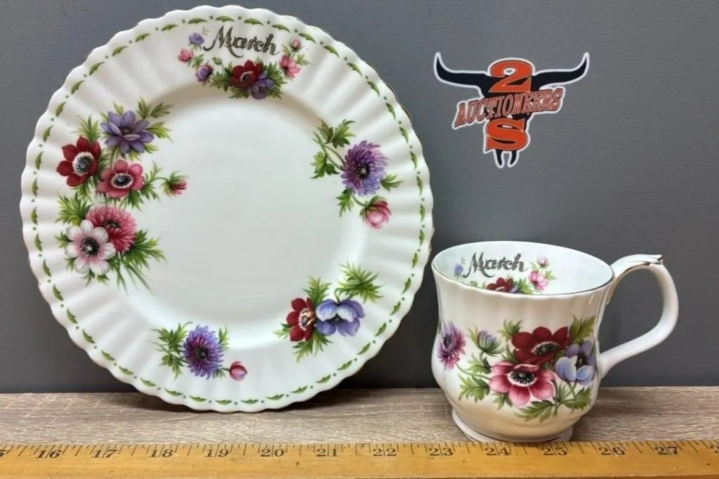 Royal Albert Flowers Of The Month Series March