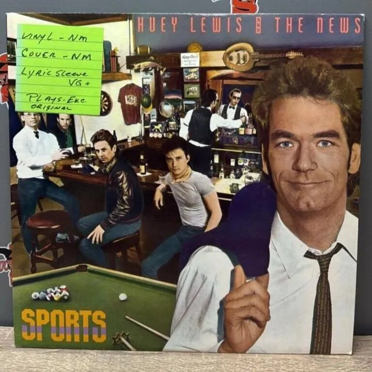 Huey Lewis & The News - Sports Record Album.