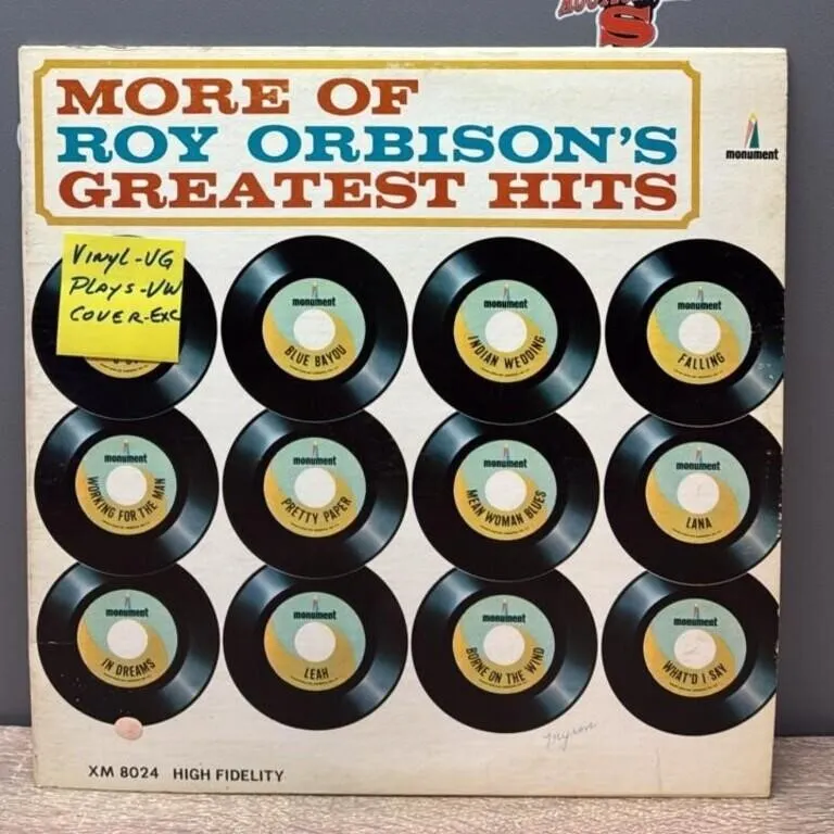 Roy Orbison: More Of Roy Orbison�s Greatest Hits.