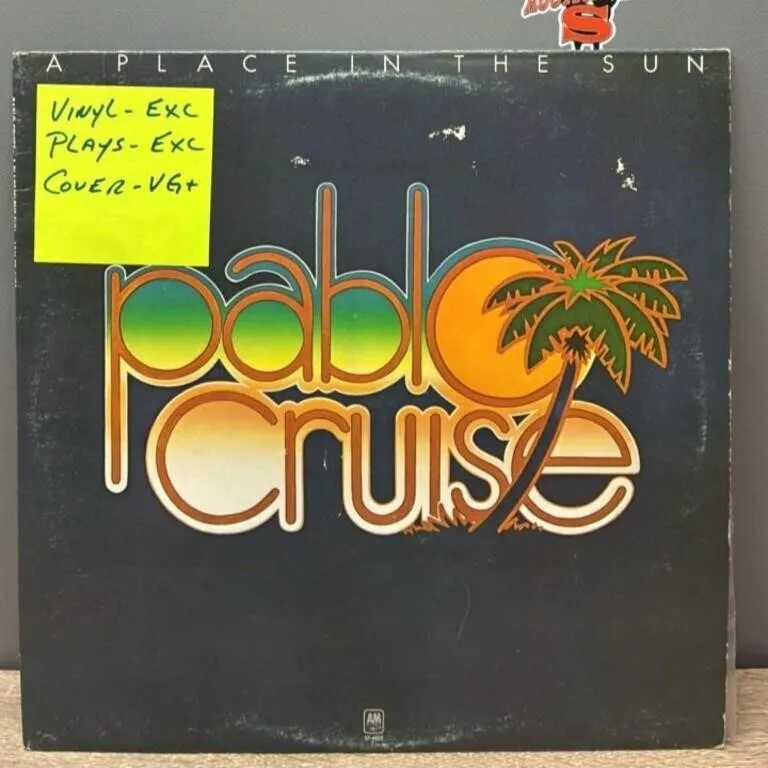Pablo Cruis: A Place In The Sun Record Album.
