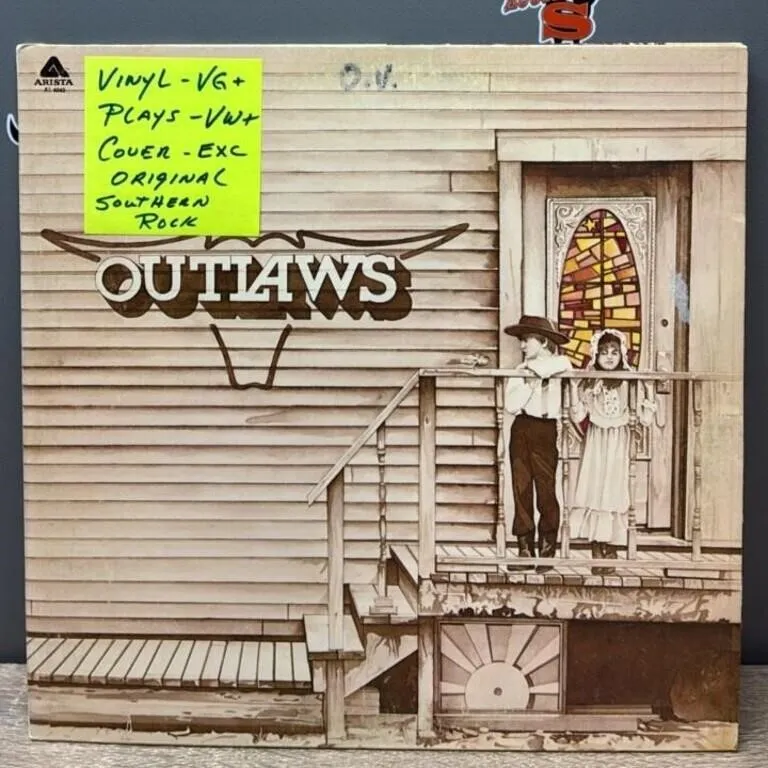 Outlaws: Self Titled Record Album. Grading Per