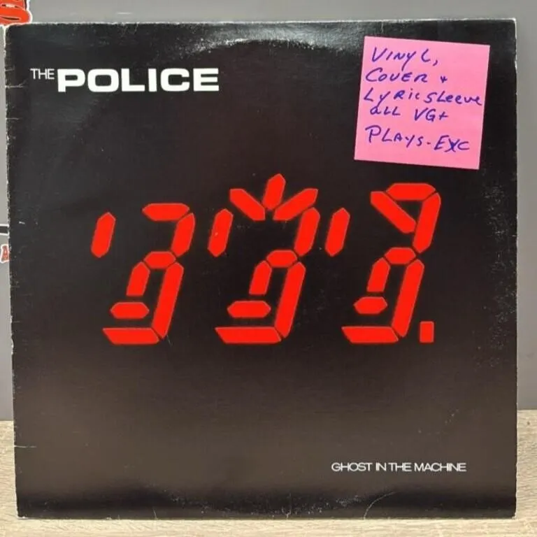 The Police Ghost in the Machine Record. Graded