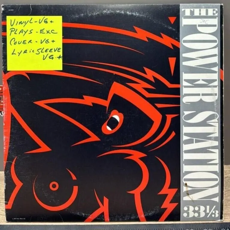 The Power Station 33 1/3 Record. Graded per